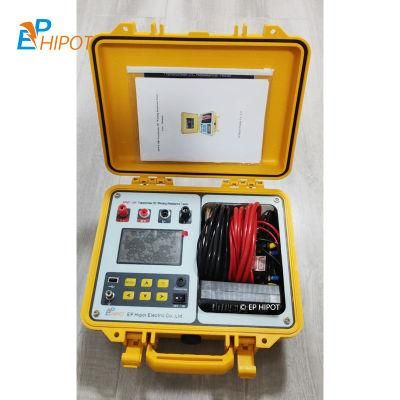 Ep Hipot Electric Portable 10A Transformer DC Resistance Tester Resistance Ohmmeter