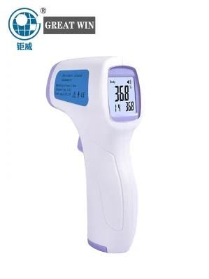 Healthy Medical Manufacturer Non Contact Digital Infrared Thermometer Baby Forehead Thermometers (GP-100)