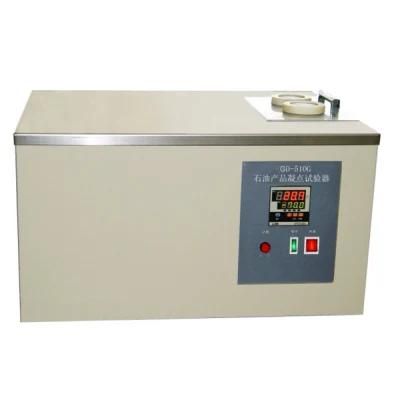 Gd-510g Single Trough Two Metal Baths Petroleum Products Solidifying Point &amp; Cold Filter Plugging Point Tester
