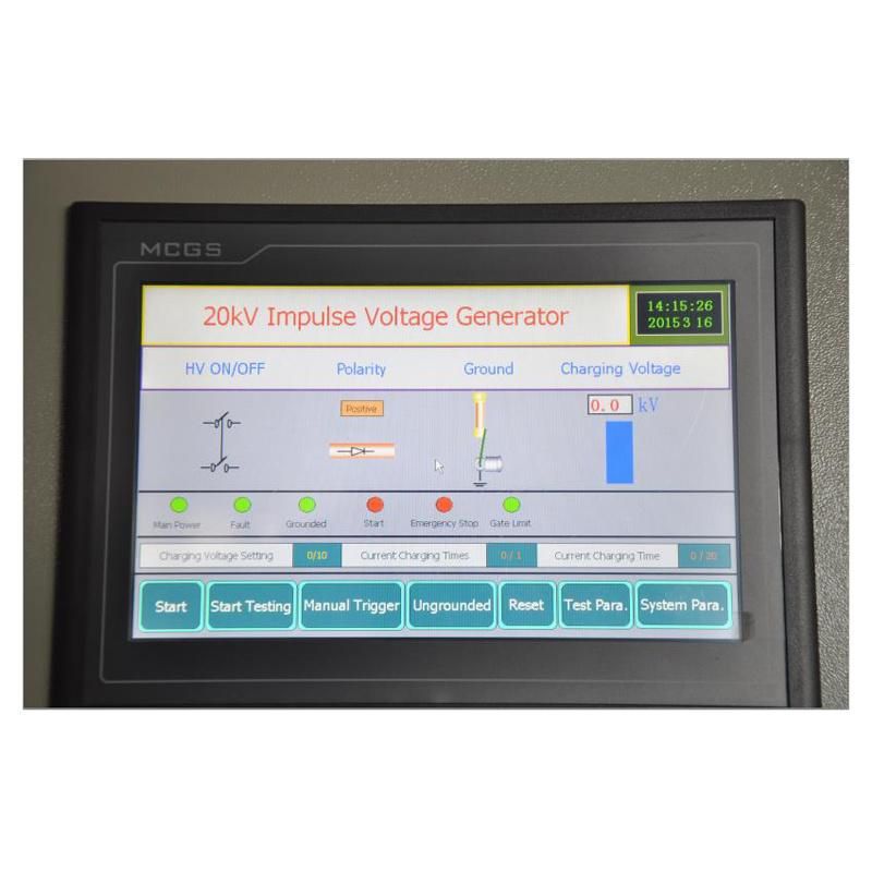 GDCY-20 20kV Impulse Voltage Generator/Impulse Voltage Test System/Surge Tester