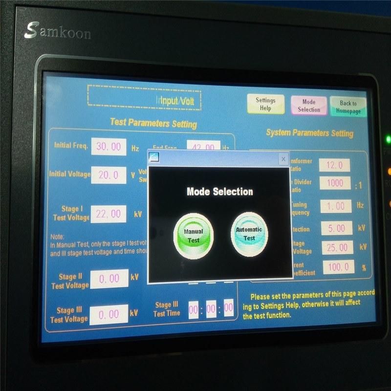 Multi Use 108 kVA AC Resonant Test System with Four Reactors