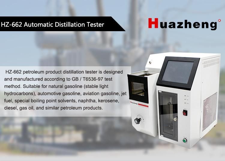 Hz-662 ASTM D86 Distillation Machine Petroleum Products Distillation Range Tester