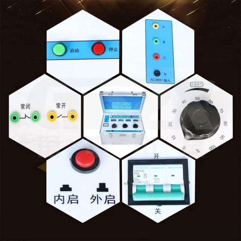 500A Three Phase Electronic Thermal Relay Calibrator For Thermocouple Test