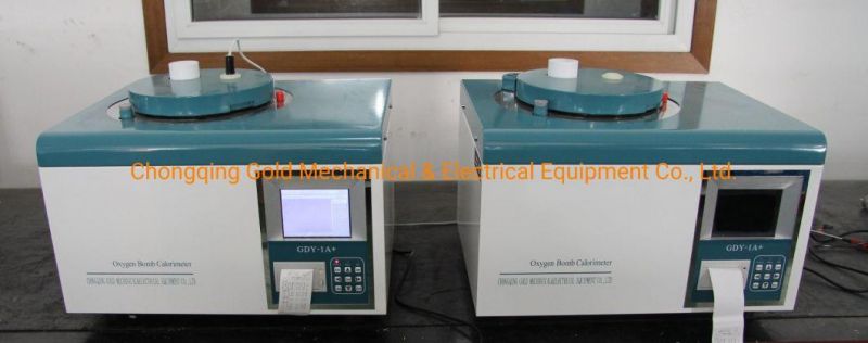 Lab Coal Calorific Value Analyzer Petroleum Products Oxygen Bomb Calorimeter