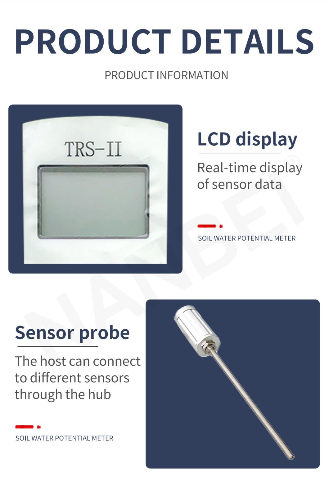 Digital Soil Water Potential Meter with Ce