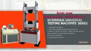 100t Test Nodular Cast Iron Tension Strength Hydraulic Servo Universal Testing Equipment/Machine