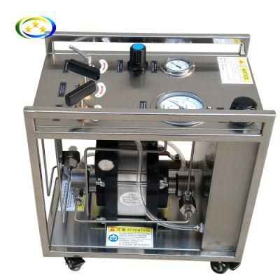 Terek Brand Pneumatic Liquid Booster Pump Hydrostatic Pressure Testing Machine Hydrotester