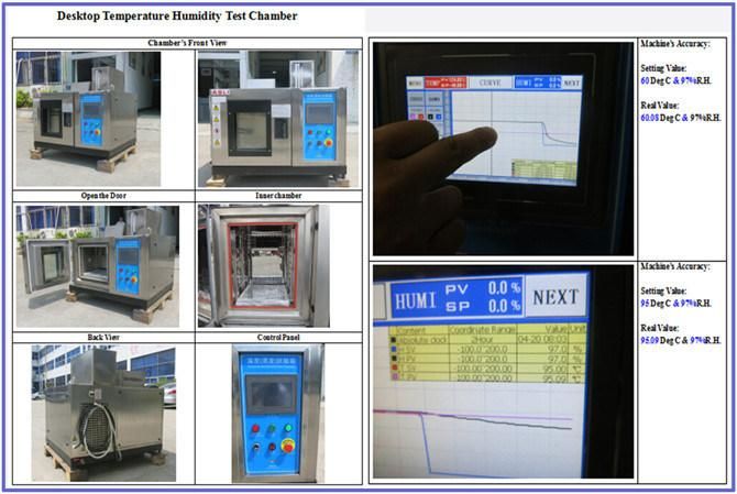 Small Volume Cold Hot Thermal Cycle Temperature Humidity Testing Equipment