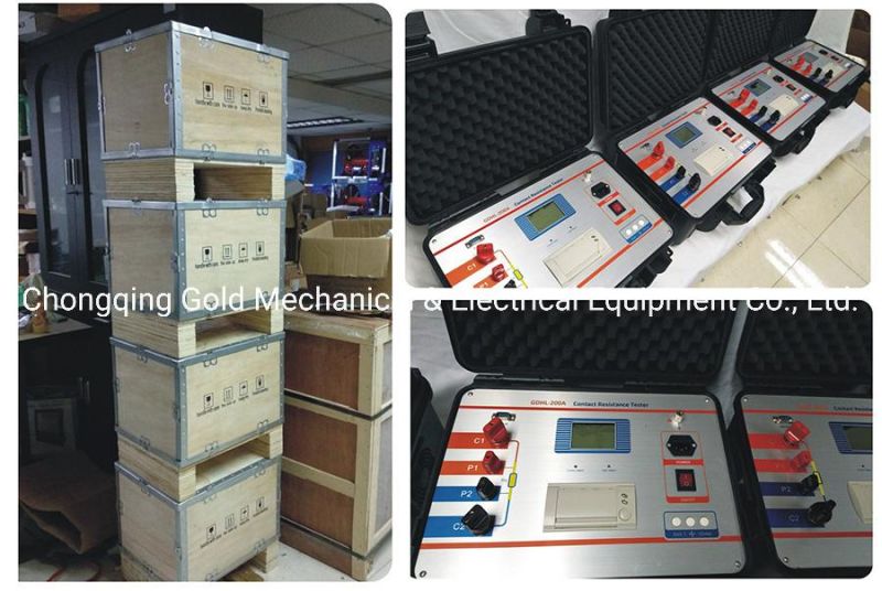 Gdhl-100A Sf6 Circuit Breaker Loop Resistance Tester