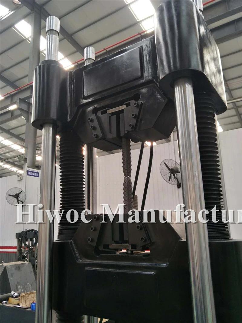 Rebar Steel Tensile Testing Machine/1000kn Rebar Material Wew Hydraulic Utm Computer Display Universal Testing Machine