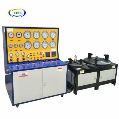 Terek Intelligent Digital Display Pressure Instrument Control System Safety Valve Test Bench