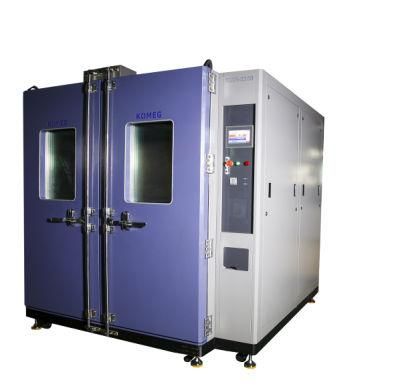 Komeg Walk in Stabiliy Temperature Humidity Climatic Test Machine Environmental Aging Test Chmaber for Battery Pack