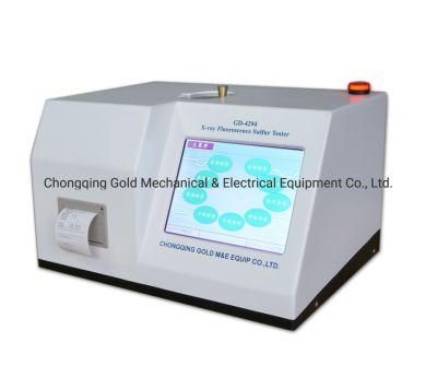 Lab Petroleum Equipment Edxrf Sulfur-in-Oil Test X-ray Fluorescence Total Sulfur Content Analyzer ASTM D4294