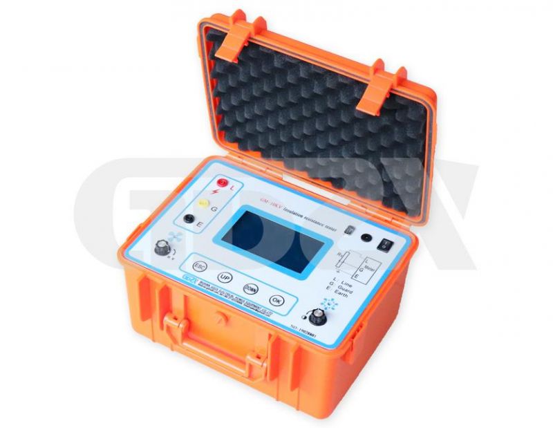 GM-10kV China Producer 10kv Digital Insulation Resistance Tester 10000V Megger/High Voltage Digital Megohmmeter