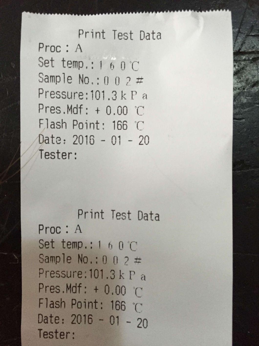 Fully Automatic Pensky-Martens Closed Cup Flash Point Apparatus with Big Touch Screen