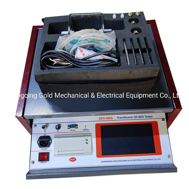 80kv Transformer Oil Dielectric Strength Tester Oil Bdv Analyzer Price