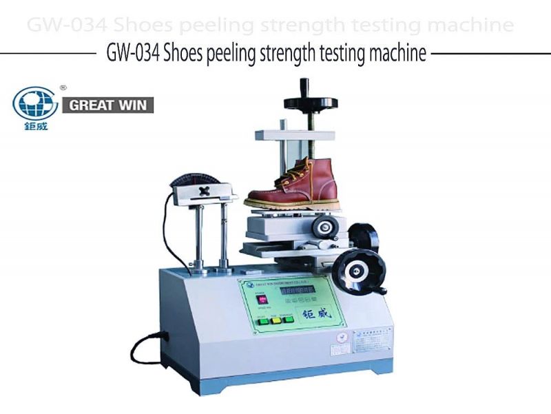 Shoes Peeling Strength Testing Machine/Sole Adhesion/Peeling Tester (GW-034)