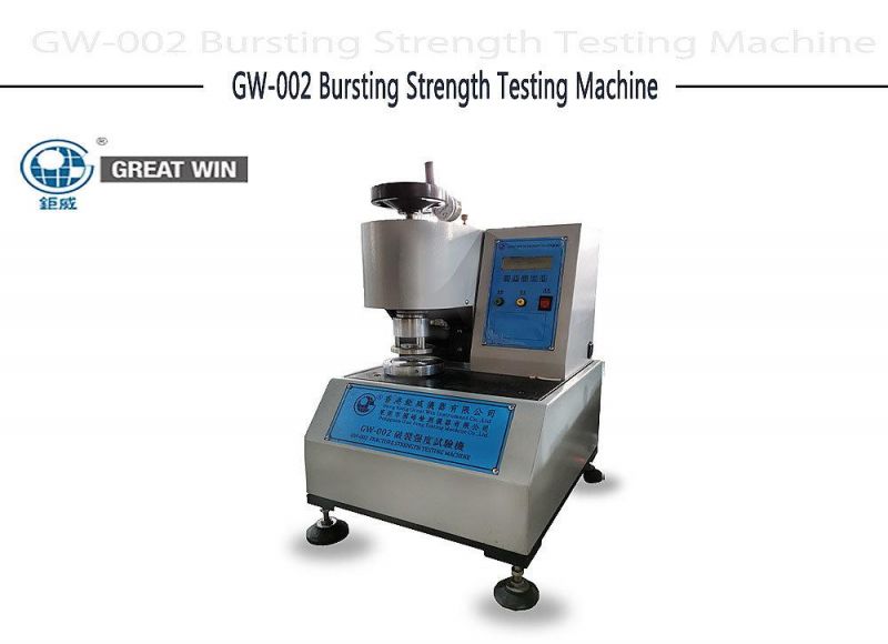 Great Win Paperboard Electronic Bursting Strength Testing Equipment (GW-002)