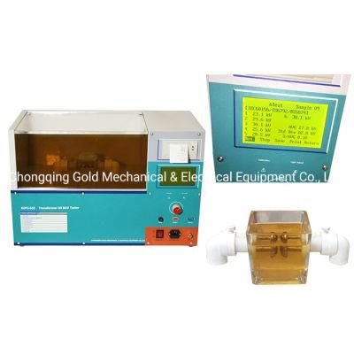 ASTM D877 IEC156 Insulating Oil Dielectric Strength Test Equipment Transformer Oil Bdv Tester with Micro Printer