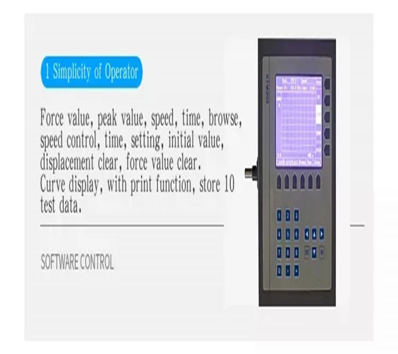 High-Quality Wds-100kn Digital Display Electronic Universal Testing Machine for Laboratory