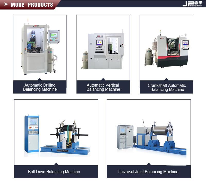 Jp Belt Balancing Machine for Combing Roller Opening Roller