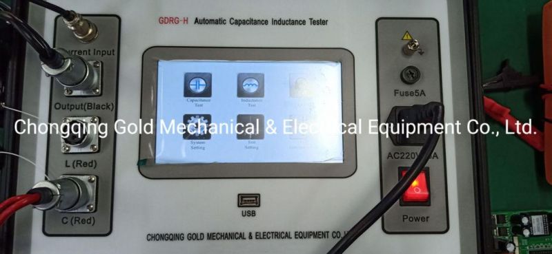 Gdrg-H High Precision Automatic Capacitor Capacitance Inductance Tester for Substation