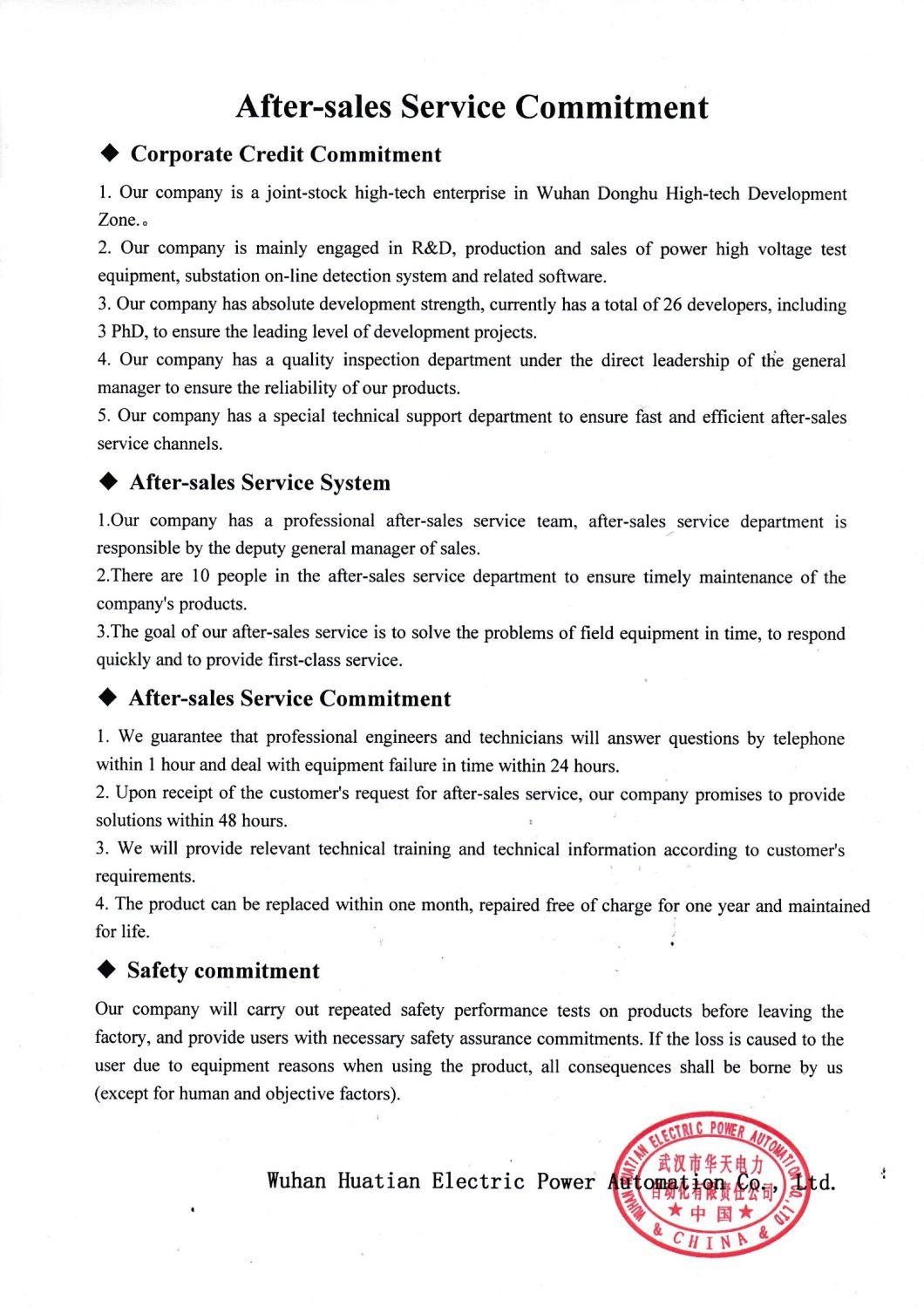 China Manufacture Low Price High Precision Customized 100-10000kv Lightning Impulse Voltage Generator Test Equipment