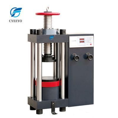 Device and Tension Concrete Compression Test Tester Testing Machine