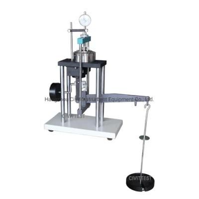 Single Lever Light Duty Tester Soil Consolidation Test Apparatus