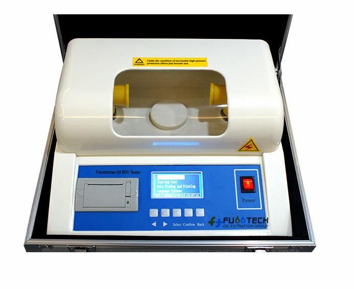 80kv High Voltage Transformer Oil Bdv Dielectric Strength Tester