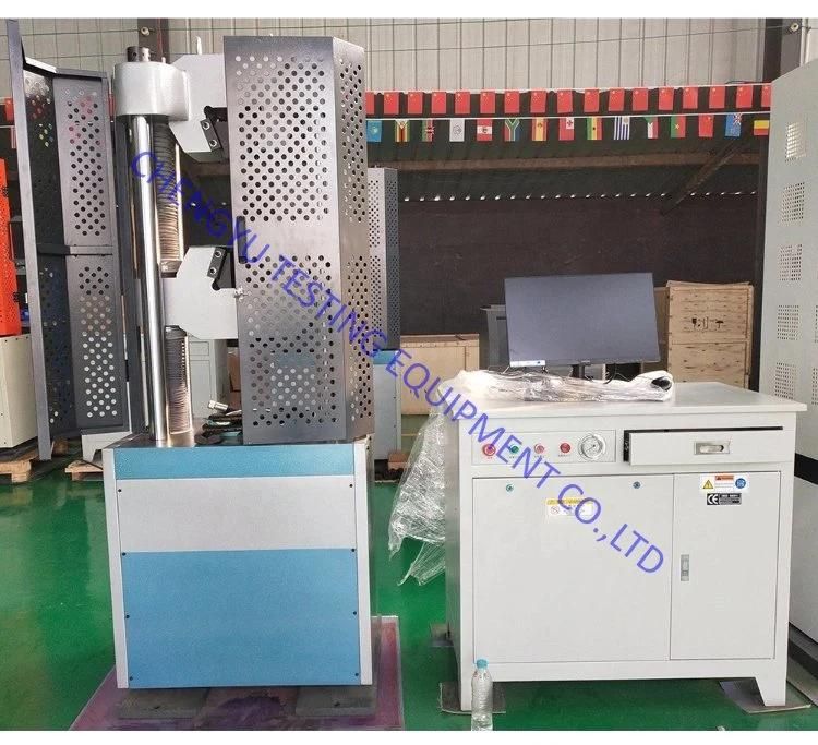 1000kn Plastic Tensile Testing High Precision Hydraulic Universal Testing Machine