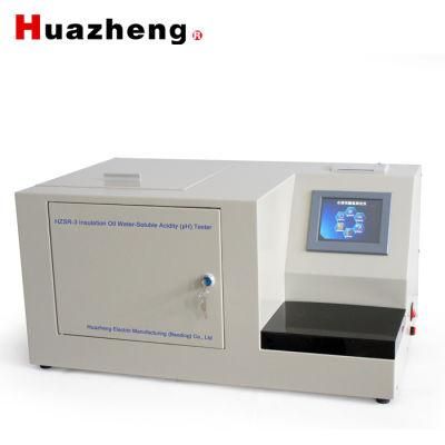 Huazheng Electric KOH Required Testing Equipment Oil Acid Value Tester
