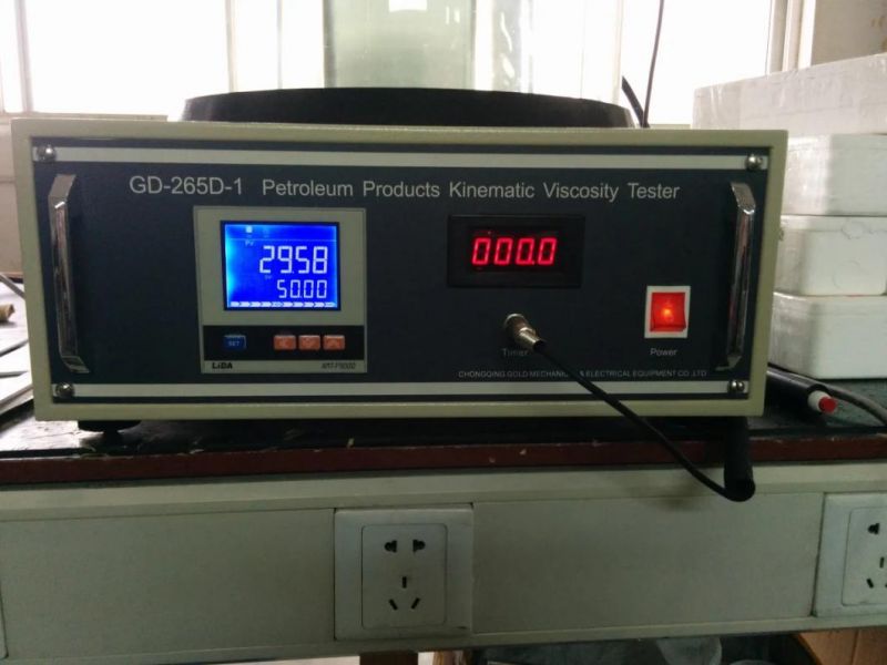 Cheap and High Precision Kinematic Viscosity Bath for Petroleum Products