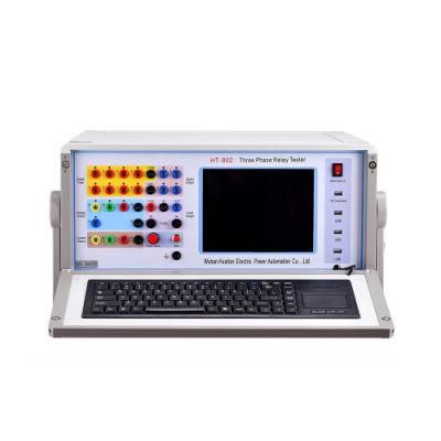 Ht-802 China Supplier Cheap Price Automatic Three Phase Protection Relay Tester