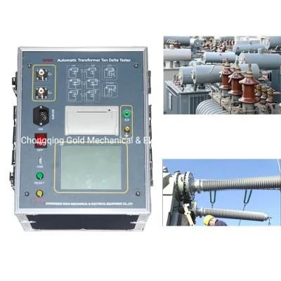 Transformer Tan Delta Test Equipment, Capacitance Dielectric Loss and Power Factor Tester 10kv 12kv