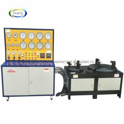 Terek Brand Intelligent Digital Display Pressure Instrument Control System Slightly Open Flange Safety Valve Test Bench