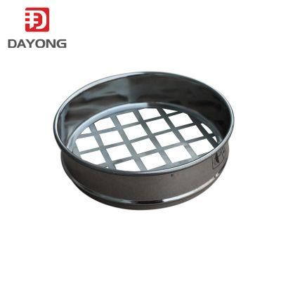 Lab Test Sieves Plain Weave 30 40 80 150 200 Mesh Stainless Steel 304 Test Sieves Frame