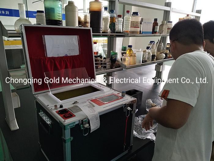 IEC 60156 Automatic Transformer Oil Dielectric Strength Test Portable Insulating Oil Breakdown Voltage Bdv Tester