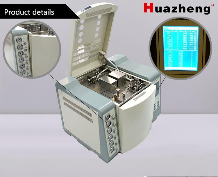 9 Gases Testing of Gas Chromatograph/Dga Oil Dissloved Analyzer of Transformer Oil