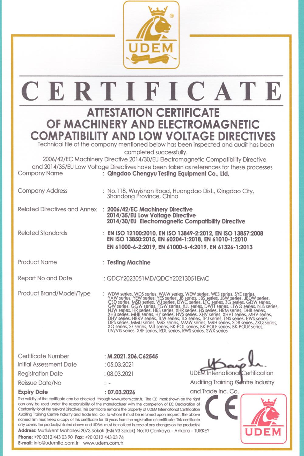 30kn/50kn/100kn Computer Control Electronic Utm Universal Tensile Testing Machine/Equipment