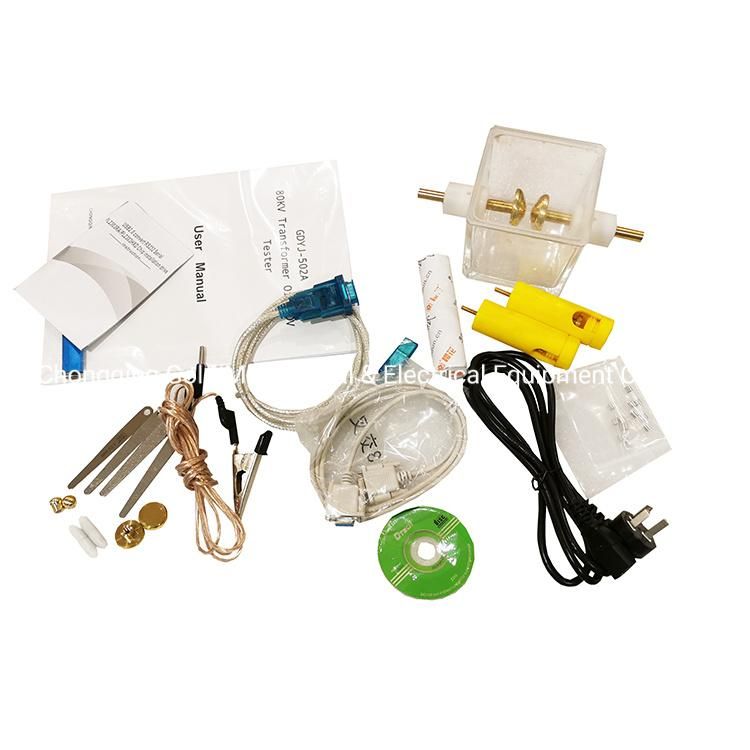 IEC156 80kv Transformer Oil Breakdown Voltage Tester with Printer