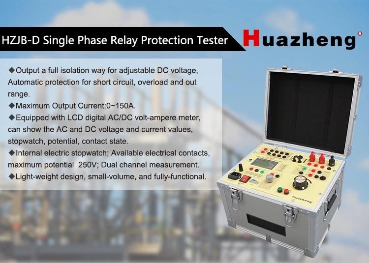 Full Function Automatic Single Phase Relay Protection Test System Price