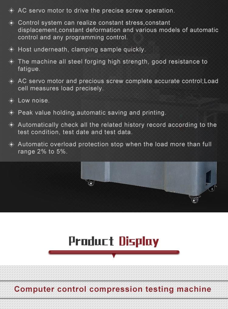 300kn Cement Mortar Flexural and Compression Testing Machine (YAW-300)