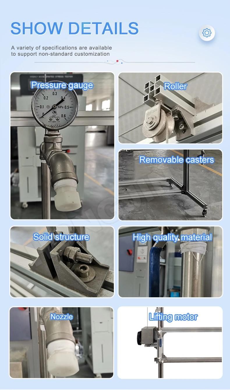 Rain Spray Test Apparatus with Sprinkler to UL Standard