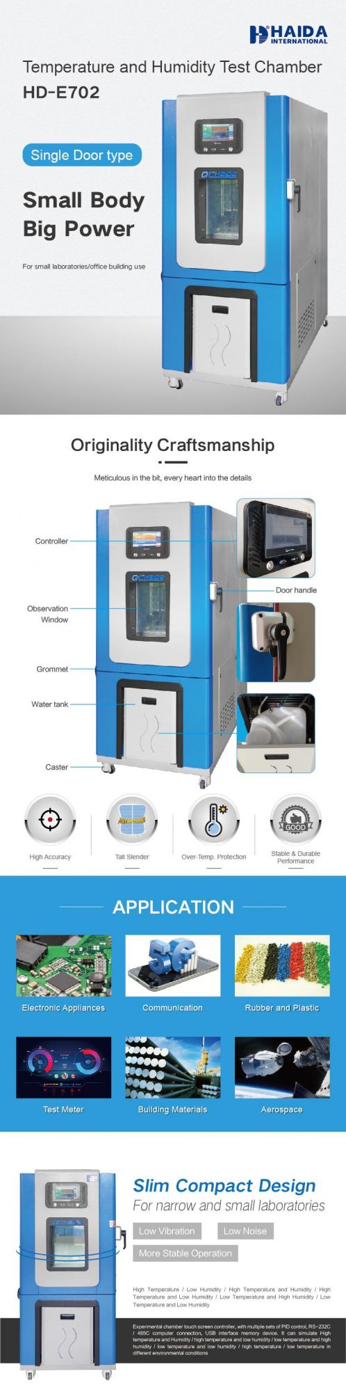 Constant Temperature and Humidity Test Chamber for Metal and Electronic