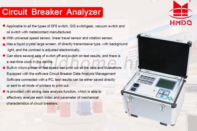 Hmdq High Voltage Switchgear Circuit Breaker Tester