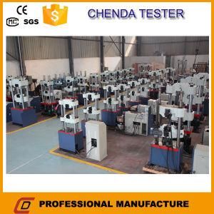 Waw-600b Computerized Hydraulic Universal Testing Machine for Steel Strand Tensile Strength Test