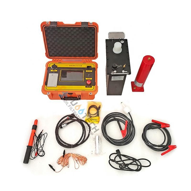 Fuootech Vlf Cable Tester AC Hipot Tester 30-80kv AC Withstand Voltage Test Set Vlf Hv Test Kits for Cables