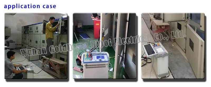 Portable 6 Phase Relay Protection Tester Secondary Injection Tester for Protection Relay