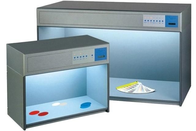 JIS-Z8724 Textile Color Assessment Cabinet/Lab Color Matching Light Box (GW-017)
